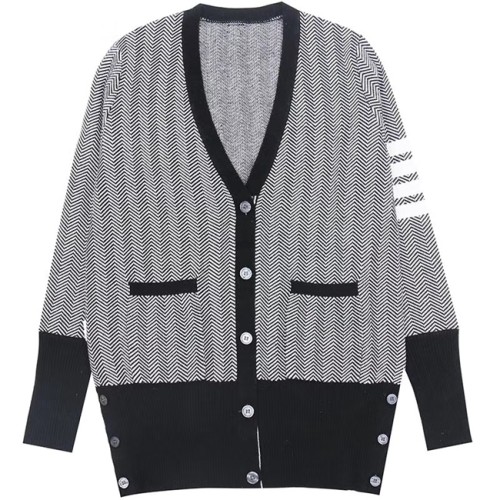 [Thom Browne] 톰브라운 루즈핏 울니트 가디건 1908306