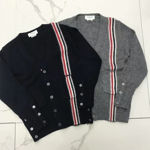 [Thom Browne] 톰브라운 남녀공용 앙고라 가디건 18112734