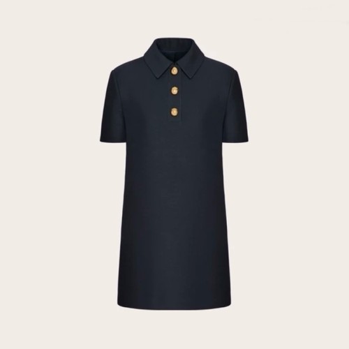 [Valentino] 발렌티노 CREPE COUTURE SHORT DRESS 5B3VA9451CF_598