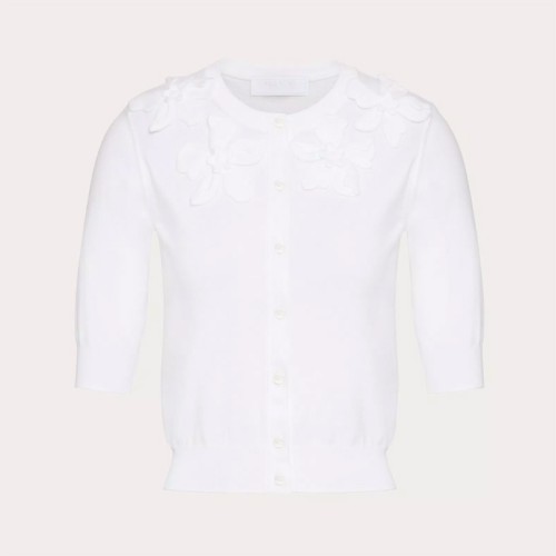 [Valentino] 발렌티노 자수 코튼 가디건 4B0KA07Q8LQ_0BO
