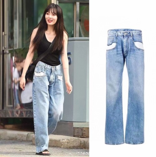 [Maison Margiela] 메종 마르지엘라 워싱 데님 진 20301834