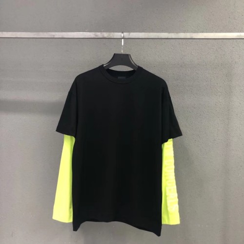 [Juun.J] 준지 남/여 레이어드 자수 티셔츠 19091031