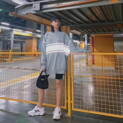 [WELL DONE] 웰던 루즈핏 플래쉬 맨투맨 티셔츠 19090339