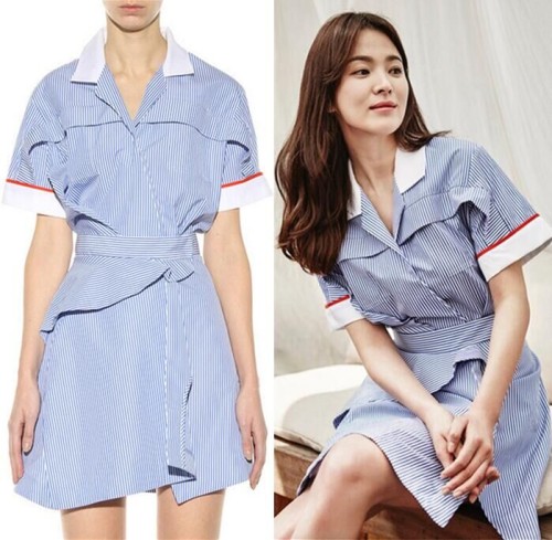 [Carven] 까르벵 스트라이프 원피스