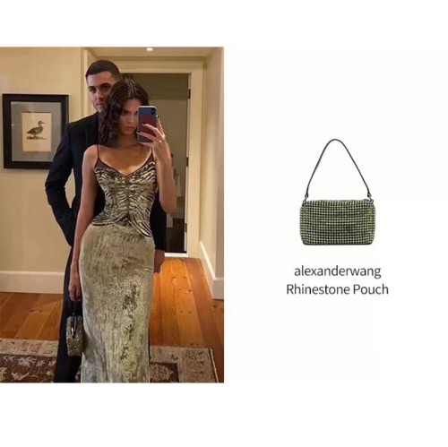 [Alexander Wang] 알렉산더왕 Rhinestone Pouch 20042338