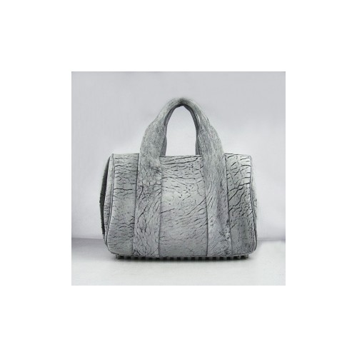 Alexanderwang 63460 총알백 데님워싱 그레이