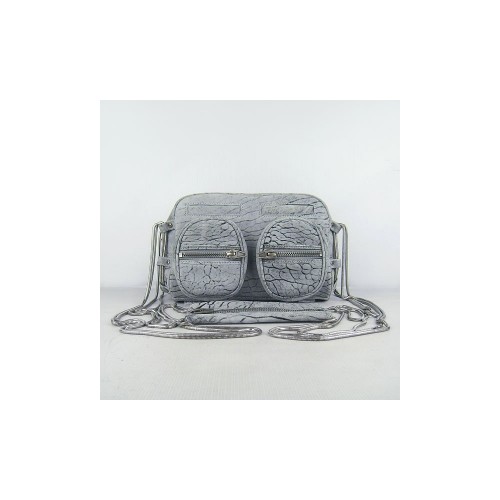 Alexanderwang 63471 알렉산더왕 chain zip - 데님그레이