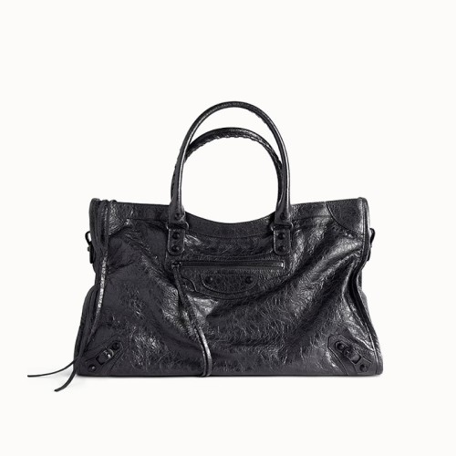 [Balenciaga] 발렌시아가 르 시티 라지 백 블랙 8083882ABEL1000