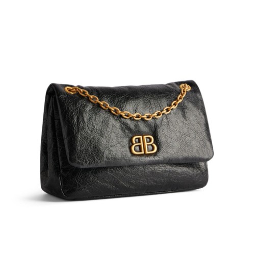 [Balenciaga] 발렌시아가 모나코 미니 백 블랙 7816722AAR81000