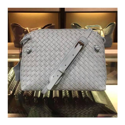 [Bottega Veneta] 보테가 베네타 위빙크로스백(라이트 블루)