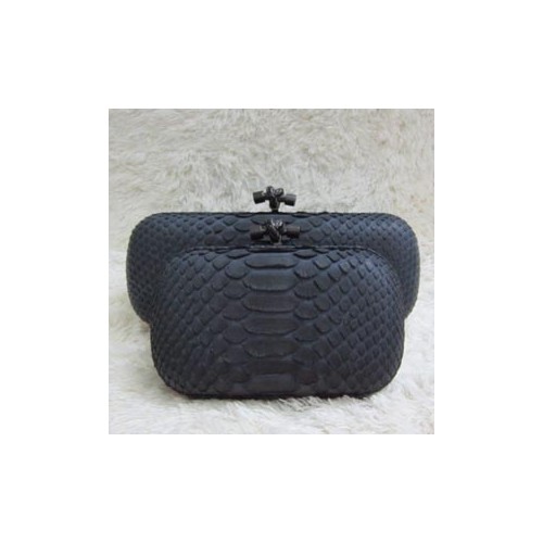 Bottega Veneta 보테가베네타 진블루 비단뱀무늬