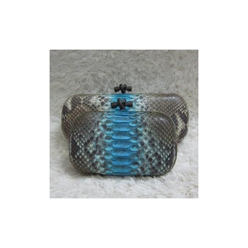 Bottega Veneta 보테가베네타 그린브라운 비단뱀무늬