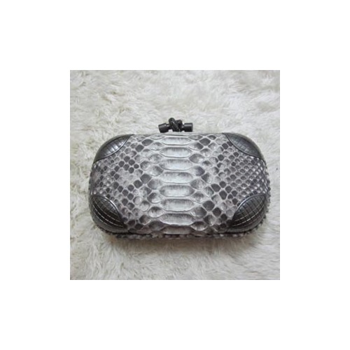 Bottega Veneta 보테가베네타 6666 그레이 비단뱀무늬