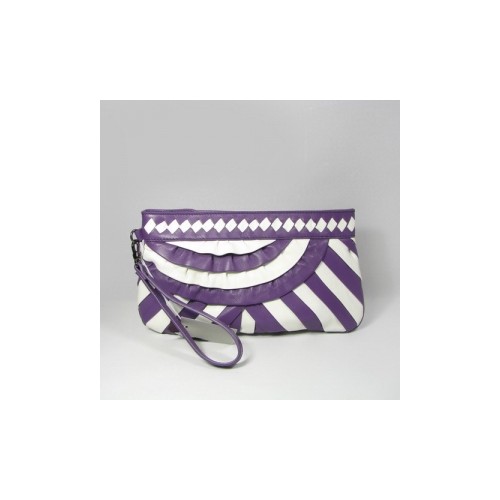 Bottega Veneta Nappa Clutch purple [87626]