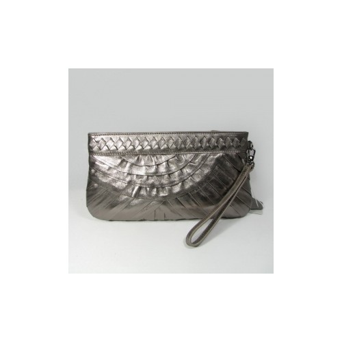 Bottega Veneta Nappa Clutch grey [87626]