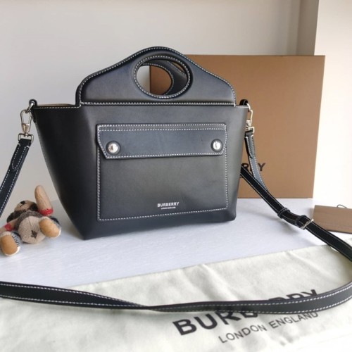 [Burberry] 버버리 미니 레더 소프트 포켓 토트백 80401231