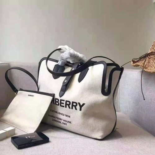 [Burberry] 버버리 소프트 코튼 캔버스 벨트 백 21021633