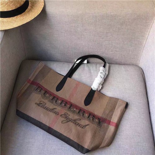 [Burberry] 버버리 체크 토트 쇼퍼백 21020342