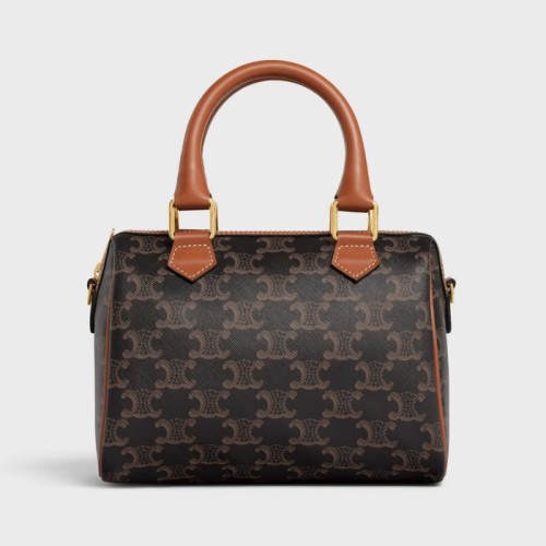 [Celine] 셀린느 스몰 보스턴 - 트리옹프 캔버스 & 카프스킨 113772CAS.04LU