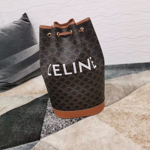 [Celine] 셀린느 트리오페 캔버스 버킷백 191532