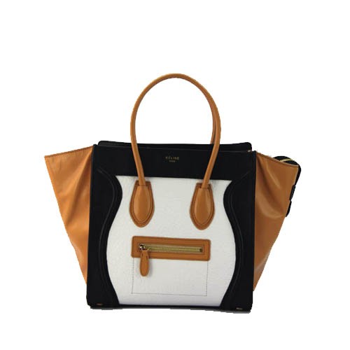 CELINE 3308 러기지백 블랙&브라운&화이트 [커스텀급]