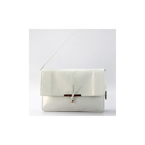 CELINE 60066 클래스프백 화이트 [커스텀급]