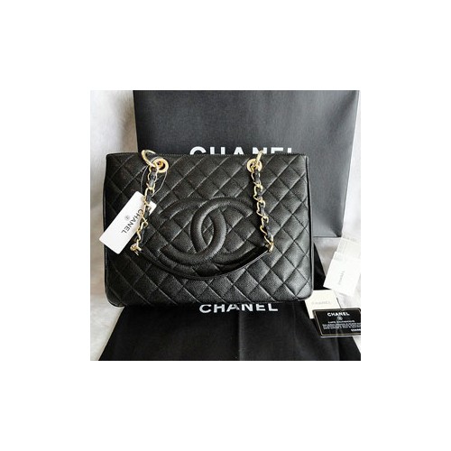 [Chanel] 36092 그랜드샤핑 캐비어 블랙 (수입가죽)