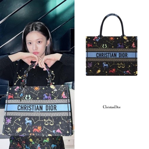 [Dior] 디올 DIOR BOOK TOTE 미디엄 M1296ZRTY_M911 고윤정 착용