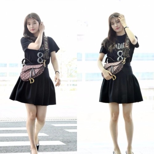 [Dior] 디올 새들 패브릭 숄더백 19081338