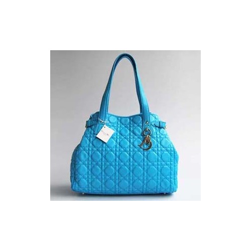 Dior 8014 디올 숄더백 하늘색 (양가죽)