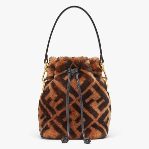 [Fendi] 펜디 몬트레조 브라운 양가죽 미니백 8BS010A8HPF180S