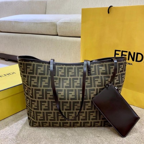 [Fendi] 펜디 로고 패브릭 쇼퍼백 22112148