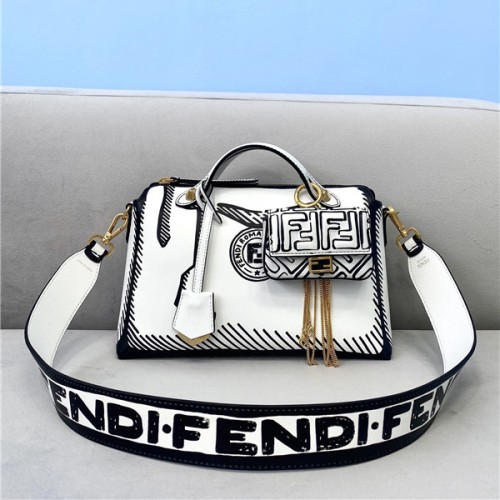 [Fendi] 펜디 수공 레더 토트 숄더백 20101249