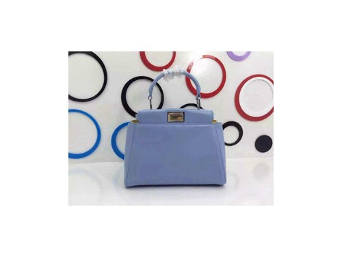 [FENDI] 펜디 피카부 미니 백 (스틸블루)