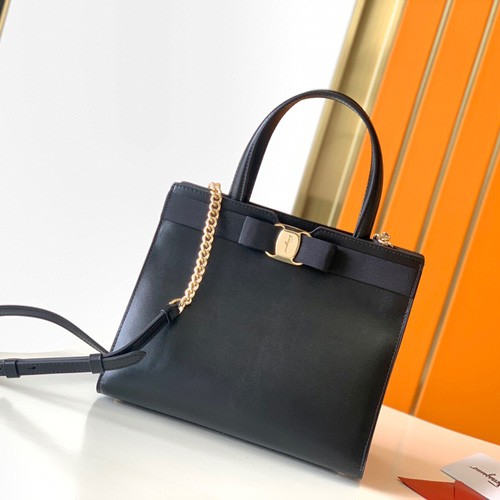 [Ferragamo] 페레가모 바로 보우 탑핸들백 21I290