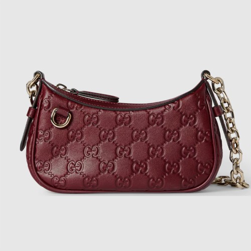 [Gucci] 구찌 GG Emblem mini shoulder bag 847091