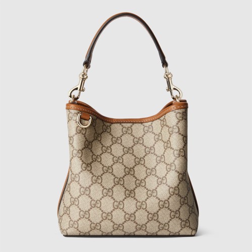[Gucci] 구찌 GG 엠블럼 미니 버킷백 815118