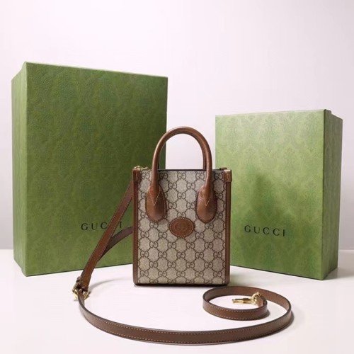 [Gucci] 구찌 인터로킹 G 미니 토트백 671623