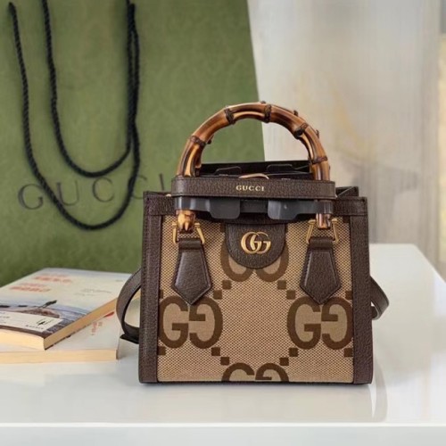 [Gucci] 구찌 GG 다이애나 미니 토트백 다이애나백 655661