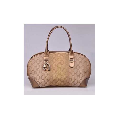 GUCCI 269955 골드가죽&골드원단 토트&숄더백