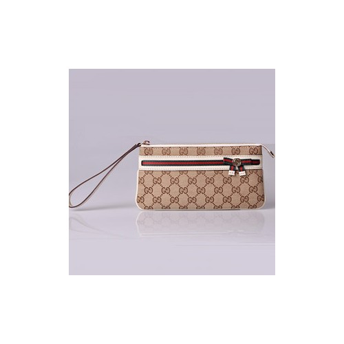 GUCCI 256867 아이보리&베이지원단 파우치백