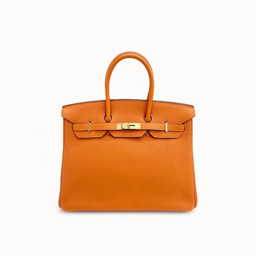 [Hermes] 에르메스 버킨 30 오렌지 토고 금장
