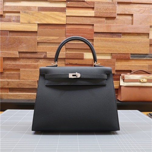 [Hermes] 켈리 앱송 블랙 토트백/숄더백
