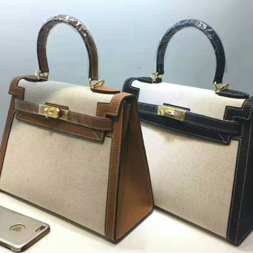 [Hermes] 에르메스 캔버스 캘리 - 28Cm
