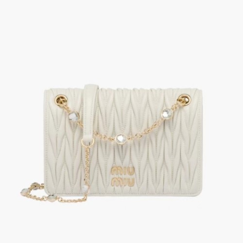 [Miumiu] 미우미우 마테라쎄 나파 가죽 미니백 5BP065