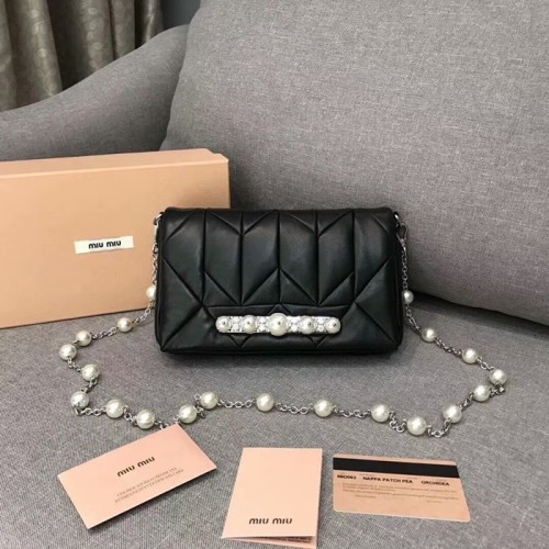 [Miumiu] 미우미우 램스킨 숄더백 5BD063#