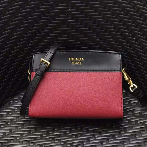 [Prada] 프라다 사피아노 배색 크로스백