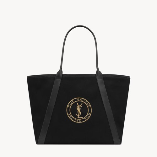 [Saint Laurent] 생로랑 캔버스 소재의 RIVE GAUCHE 토트백 780096FAC3I1075