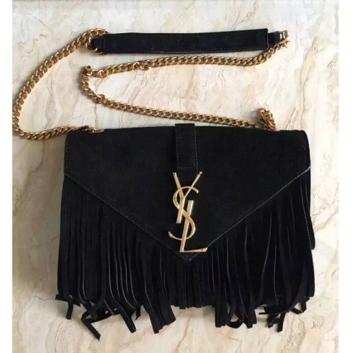 [Saint Laurent] 생로랑 클래식 모노그램 수술 체인 클러치