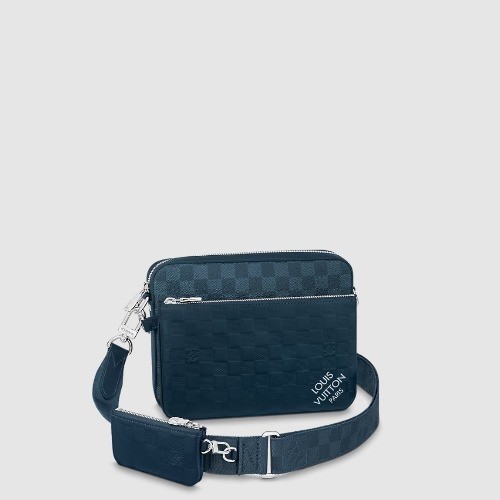 [Louis vuitton] 루이비통 트리오 메신저 블루 사파이어 N40438